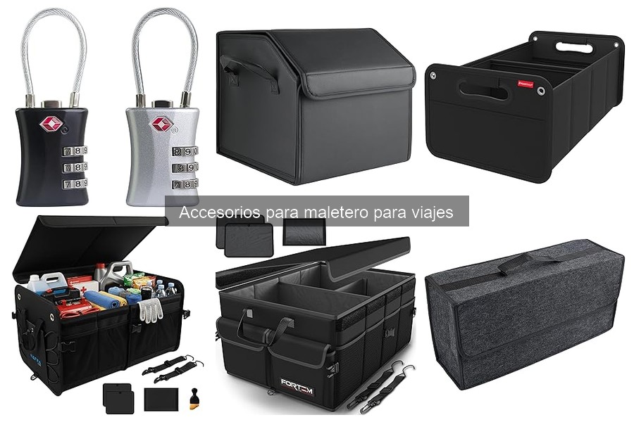 Alternativas innovadoras a organizadores de maletero para viajes
