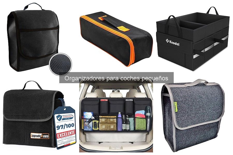 Alternativas innovadoras a organizadores para coches pequeños