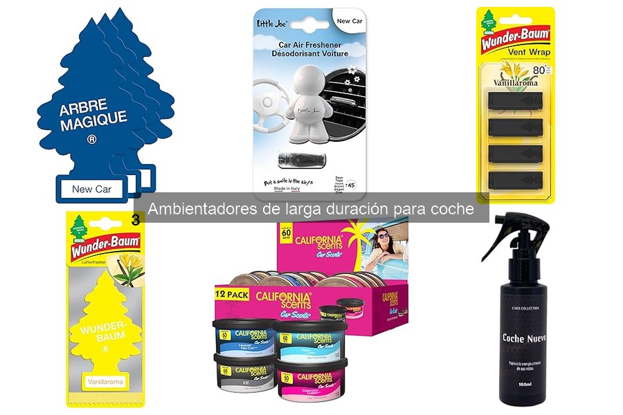 Ambientadores de larga duración para coche: ¿Qué son?