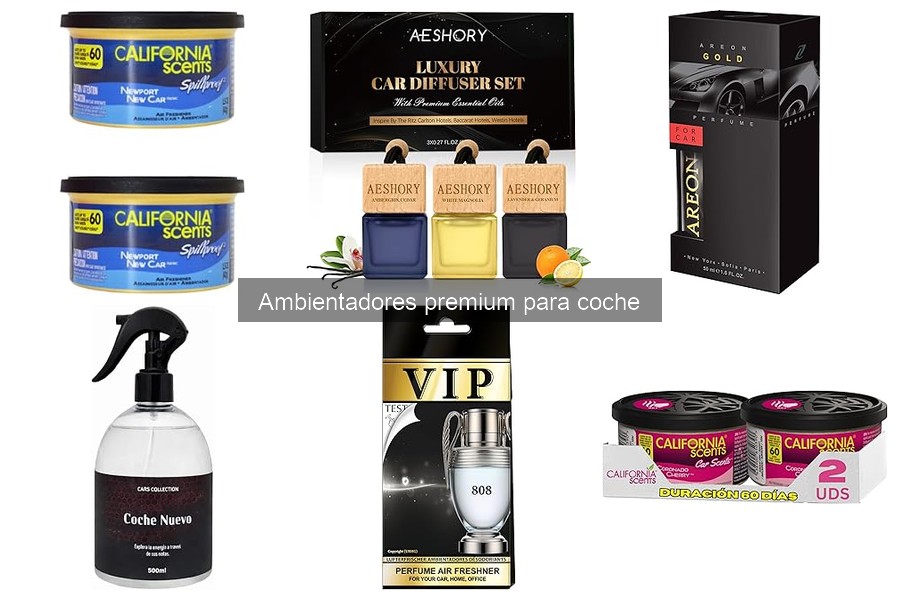 Ambientadores premium para coche seguros para mascotas