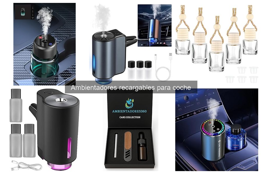 Ambientadores recargables para coche más recomendados por usuarios