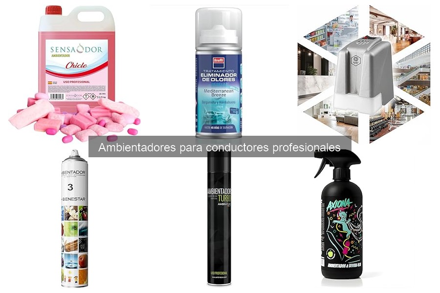 Ambientadores recomendados para flotas de vehículos