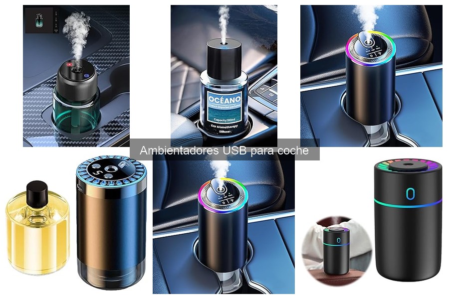 Ambientadores USB para coche: ¿Qué son y cómo funcionan?