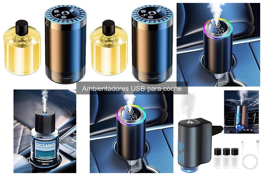 Ambientadores USB para coche: ¿son seguros para usar?