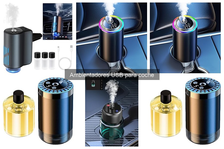 Aromas Populares para Ambientadores USB en el Coche