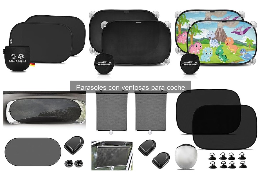 Beneficios de los parasoles con ventosas para coche