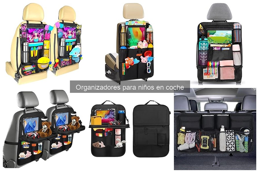 Beneficios de Usar Organizadores para Niños en el Coche