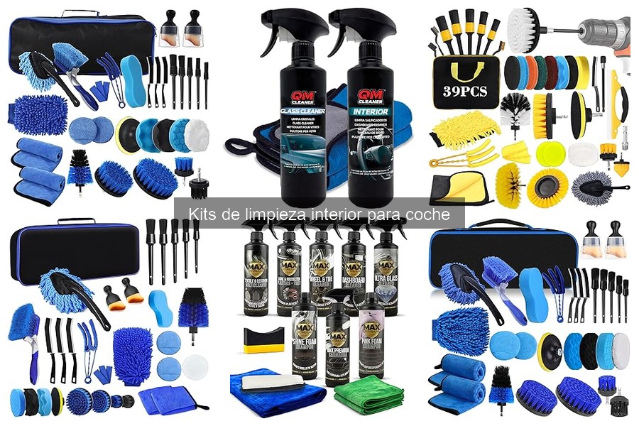 Beneficios de usar un kit de limpieza interior para coche