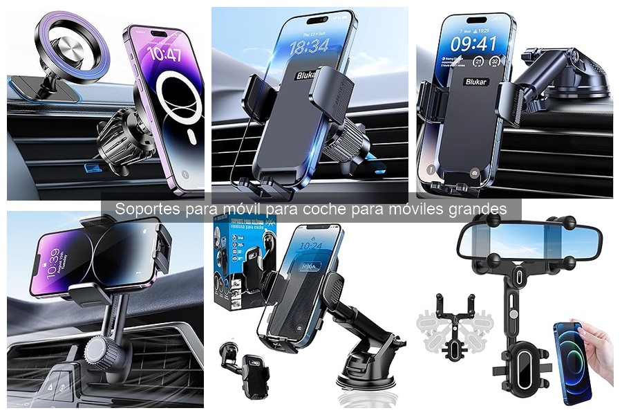 Beneficios de usar un soporte para móvil en viajes en coche