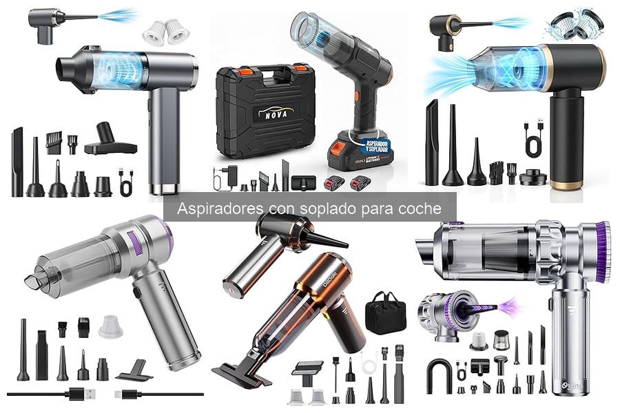 Beneficios del Aspirador con Soplado para Coche