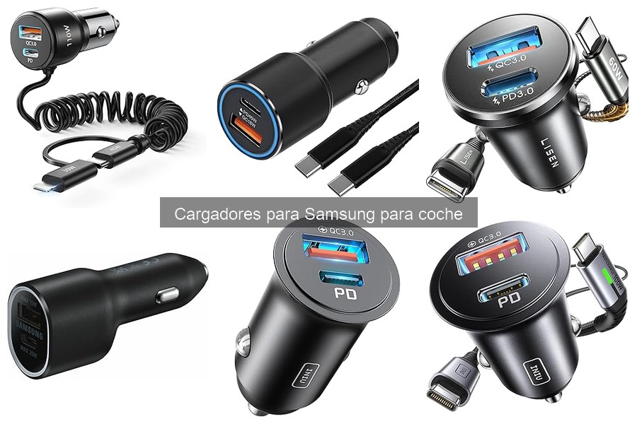 Cargadores para Samsung: Compatibilidad con tu coche