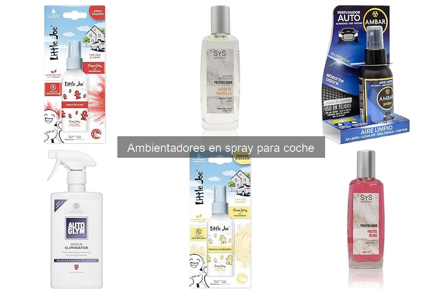 Cómo alargar el aroma de tu ambientador en spray para coche