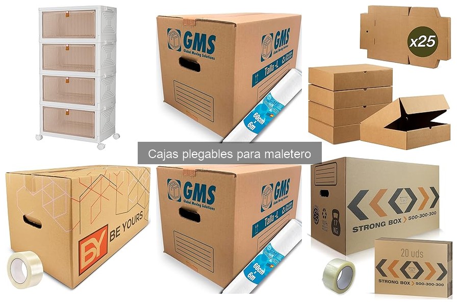Cómo cuidar y mantener cajas plegables para maletero