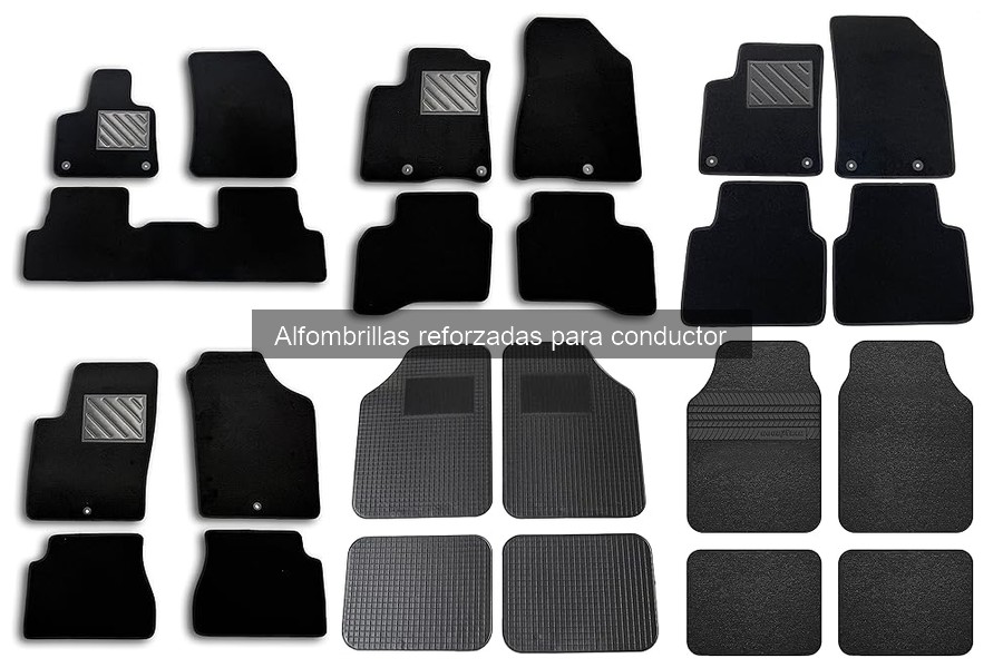 Cómo detectar la calidad de alfombrillas reforzadas para coche