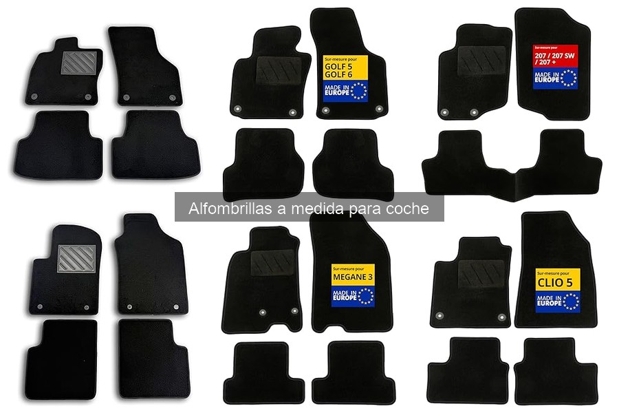 Cómo elegir alfombrillas a medida para tu coche