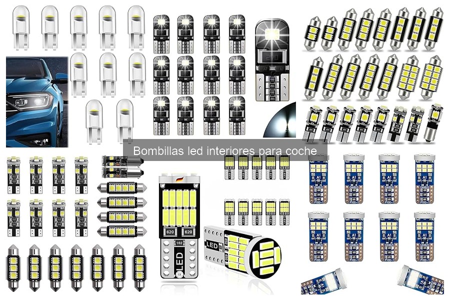 Cómo Elegir Bombillas LED Interiores para tu Coche