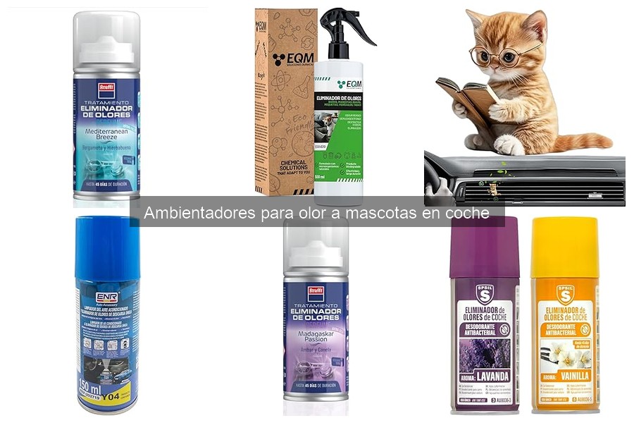 Cómo elegir el mejor ambientador para mascotas en el coche