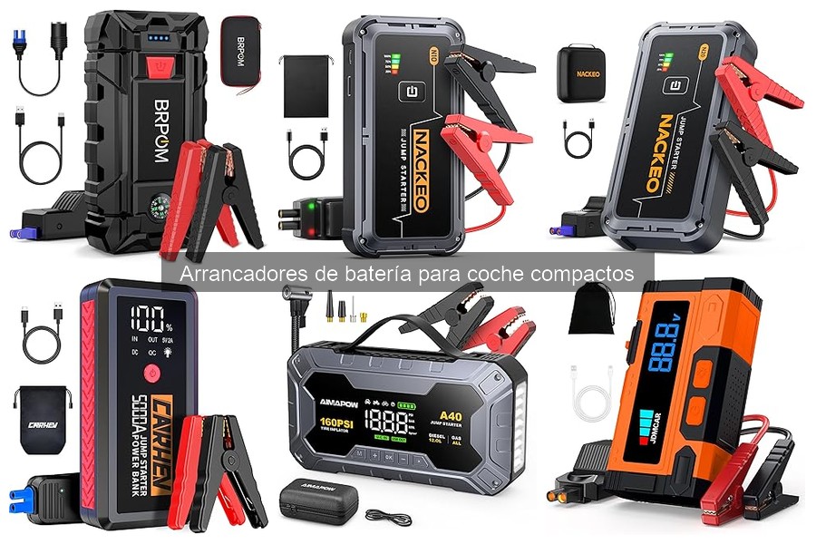 Cómo elegir el mejor arrancador de batería compacto para coche