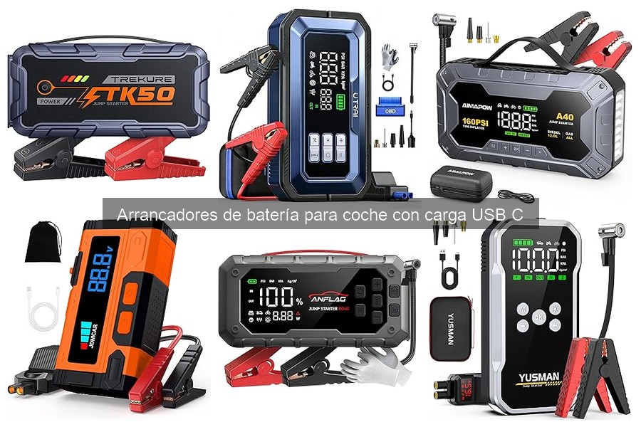 Cómo elegir el mejor arrancador de batería con carga USB C