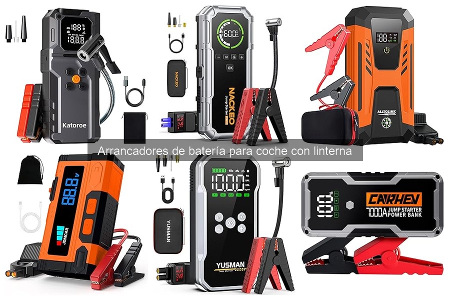Cómo elegir el mejor arrancador de batería con linterna