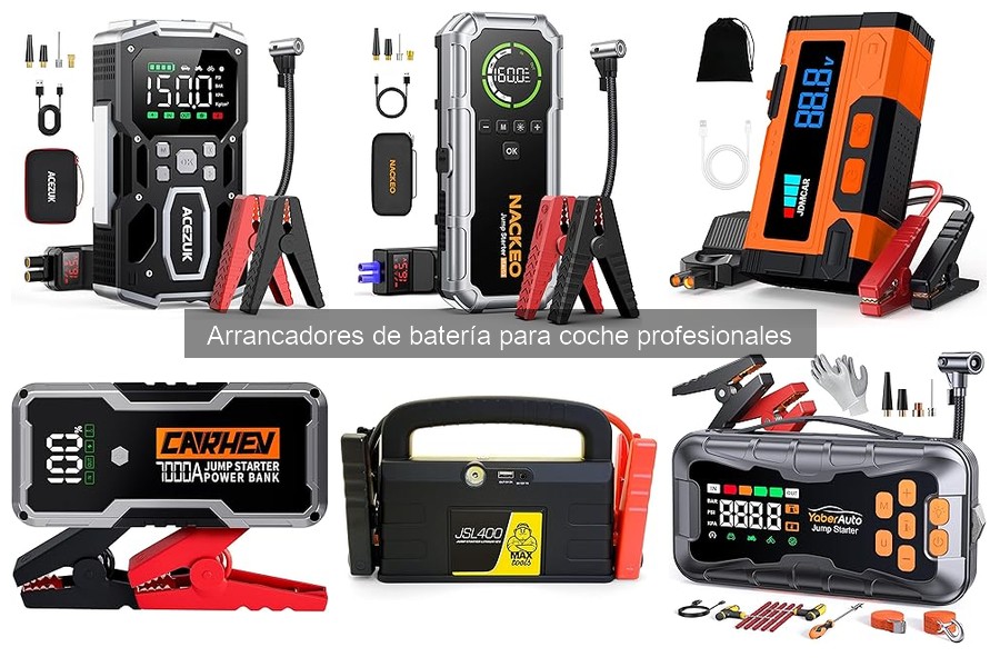 Cómo elegir el mejor arrancador de batería para coche