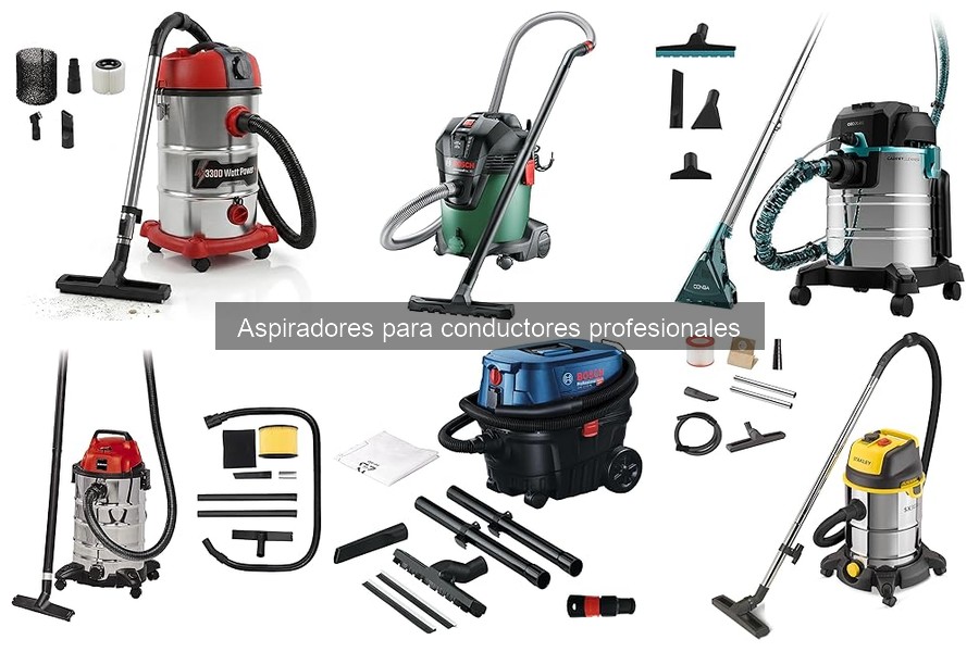 Cómo elegir el mejor aspirador para conductores profesionales