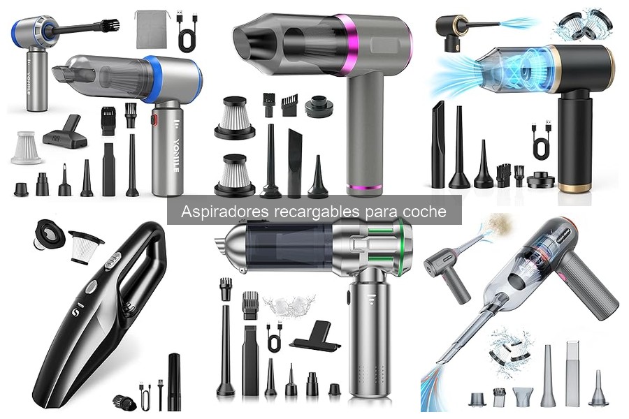 Cómo elegir el mejor aspirador recargable para coche