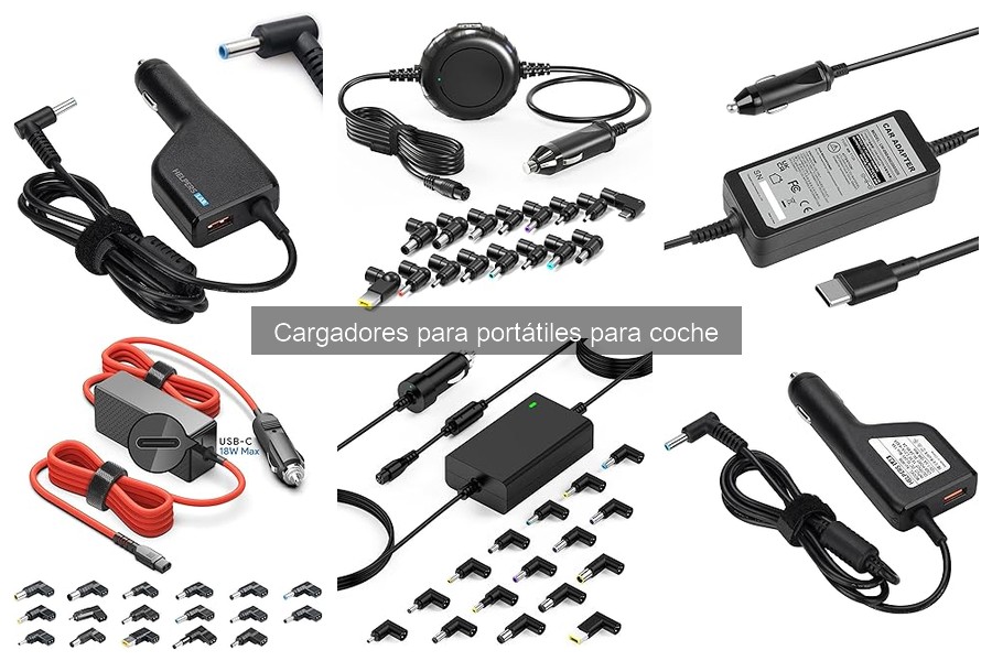 Cómo elegir el mejor cargador para portátil de coche