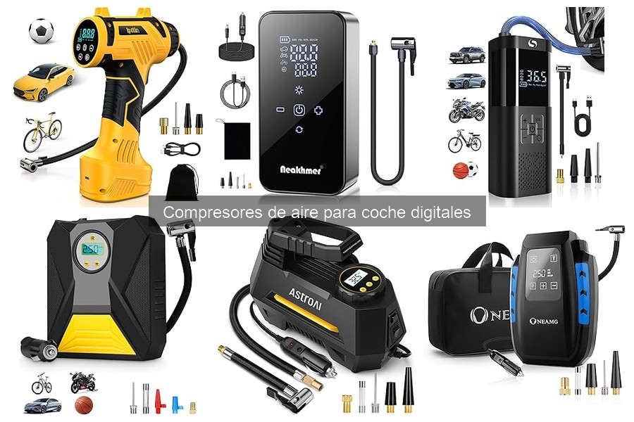 Cómo elegir el mejor compresor de aire digital para tu coche