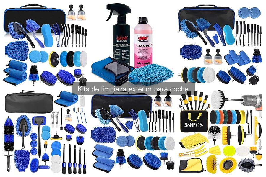 Cómo elegir el mejor kit de limpieza exterior para coche
