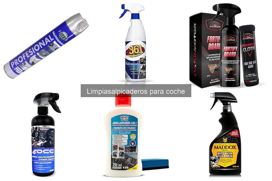 Cómo elegir el mejor limpiasalpicaderos para tu coche