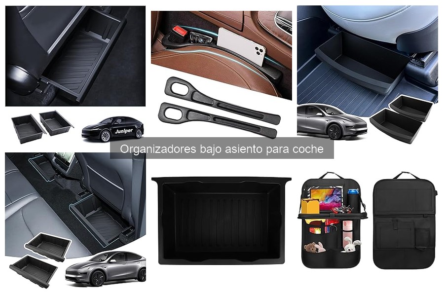 Cómo Elegir el Mejor Organizador Bajo Asiento para tu Coche