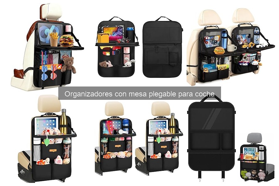 Cómo elegir el mejor organizador con mesa plegable para coche