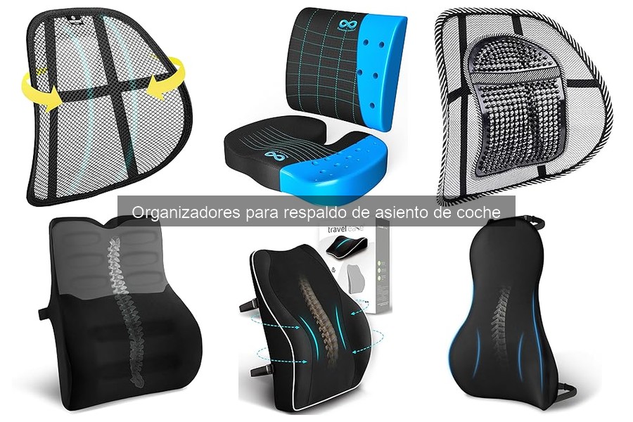 Cómo elegir el mejor organizador para respaldo de asiento de coche