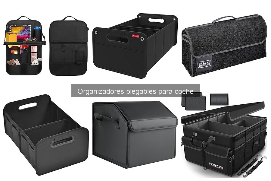 Cómo elegir el mejor organizador plegable para tu coche