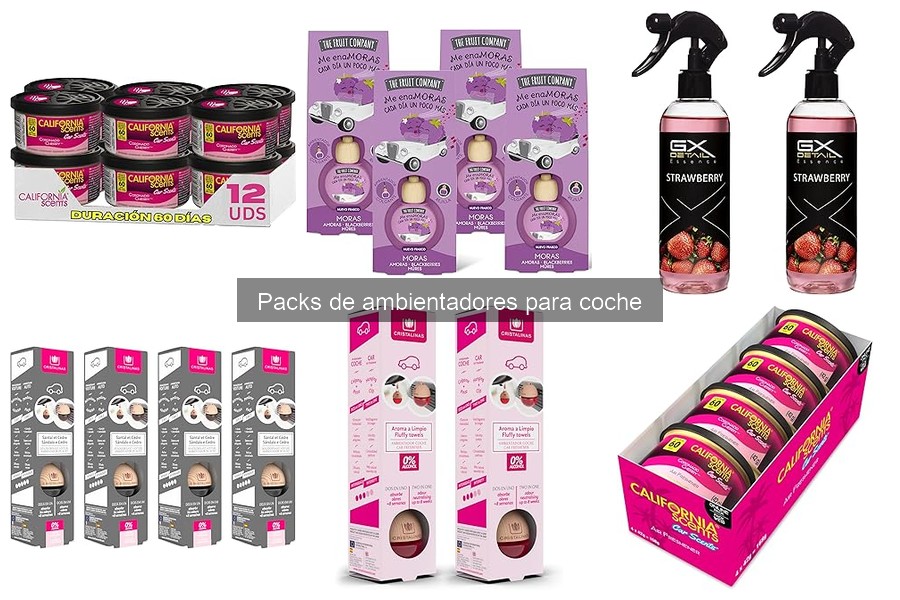 Cómo Elegir el Mejor Pack de Ambientadores para Coche
