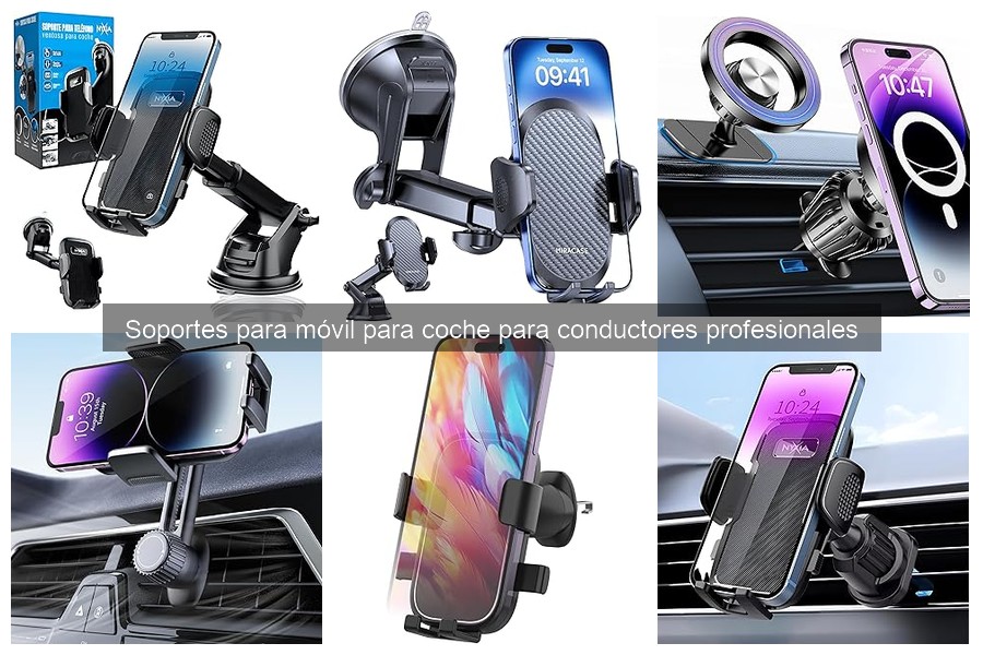 Cómo elegir el mejor soporte móvil para coche profesional