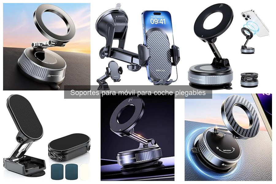 Cómo elegir el mejor soporte móvil plegable para coche