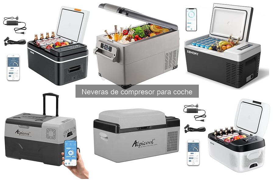 Cómo elegir la mejor nevera de compresor para tu coche
