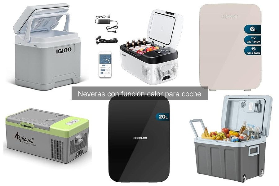 Cómo elegir la nevera con función calor para coche
