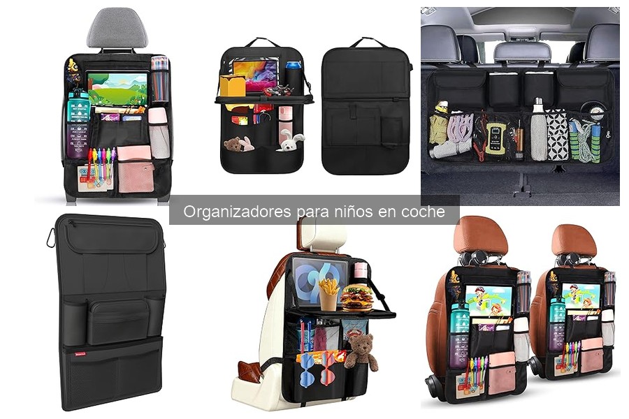 Cómo elegir un organizador para niños en coche: guía práctica
