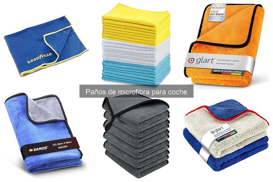 Cómo eliminar manchas difíciles del coche con paños de microfibra