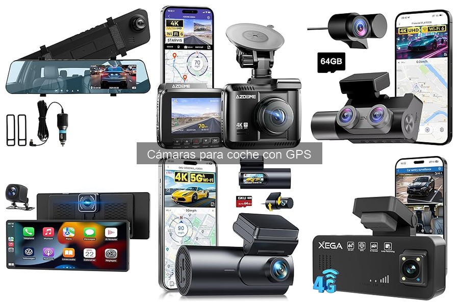 Cómo funciona la grabación GPS en cámaras para coche