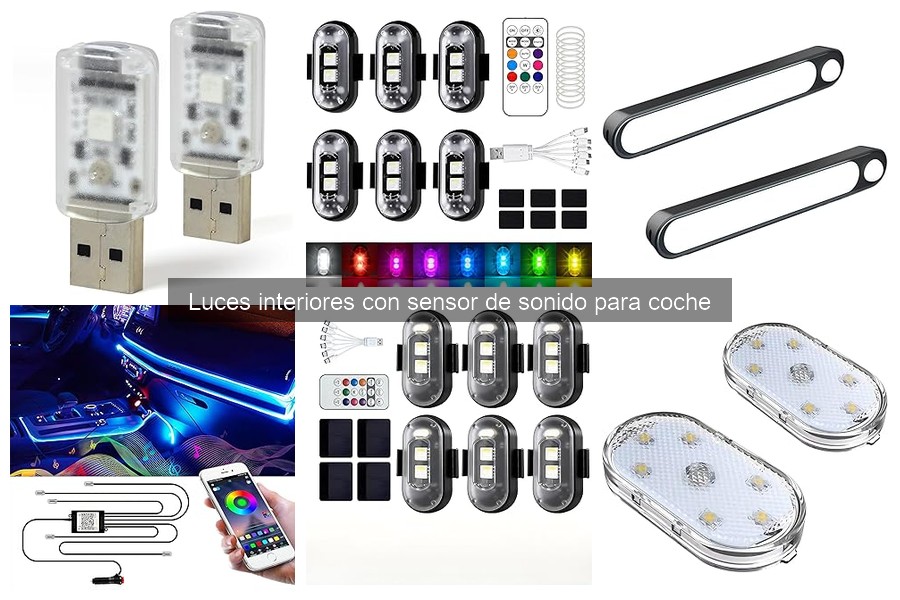 Cómo Instalar Luces Interiores con Sensor de Sonido en un Coche