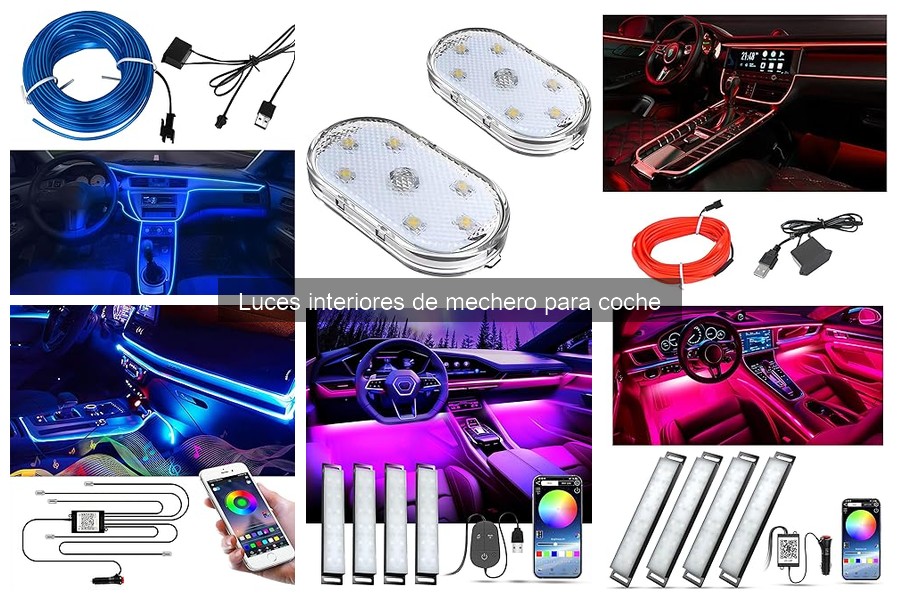 Cómo instalar luces interiores de mechero en tu coche