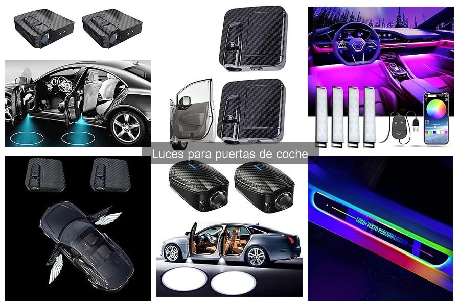 Cómo instalar luces para puertas de coche de manera fácil