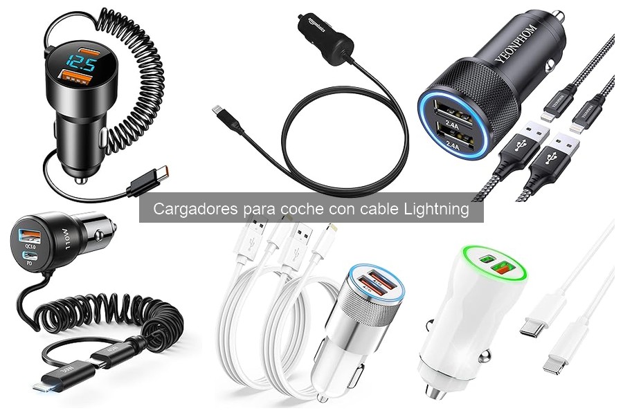 Cómo Instalar un Cargador para Coche con Cable Lightning