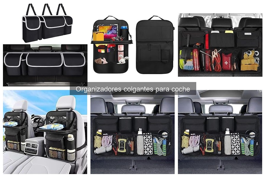 Cómo instalar un organizador colgante en tu coche fácilmente