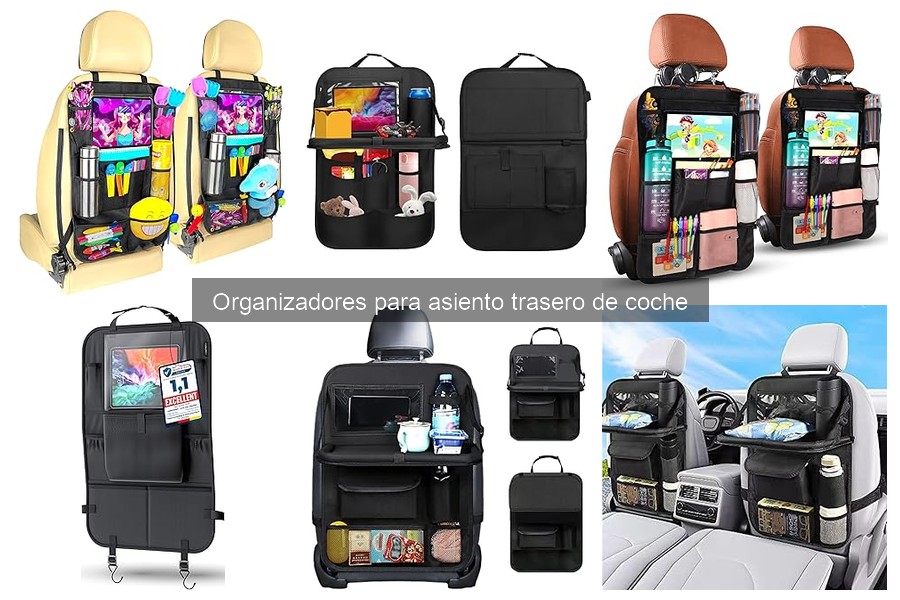 Cómo instalar un organizador para asiento trasero de coche