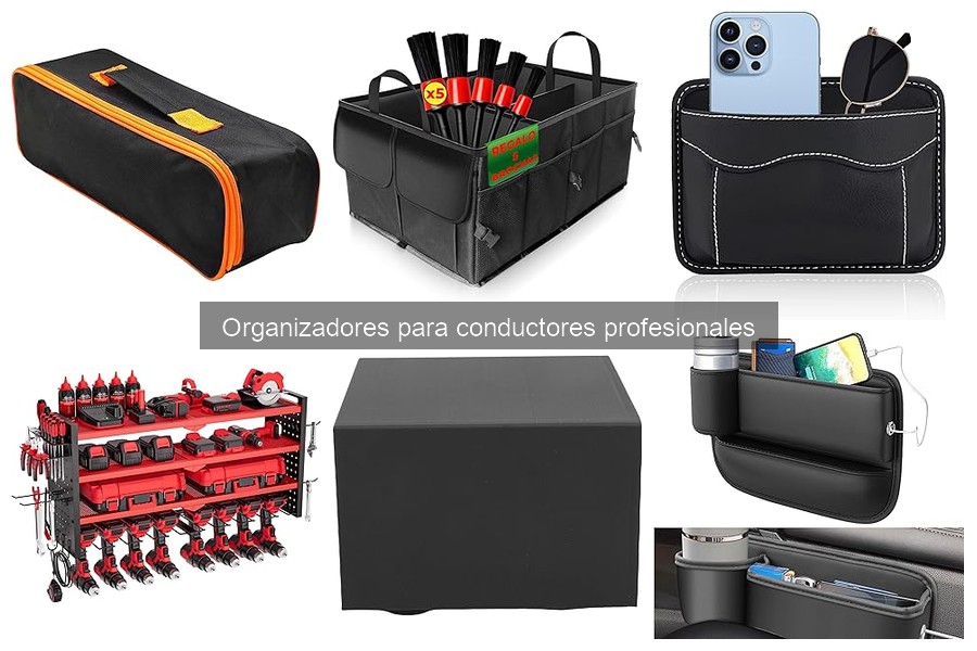 Cómo instalar un organizador para conductores profesionales